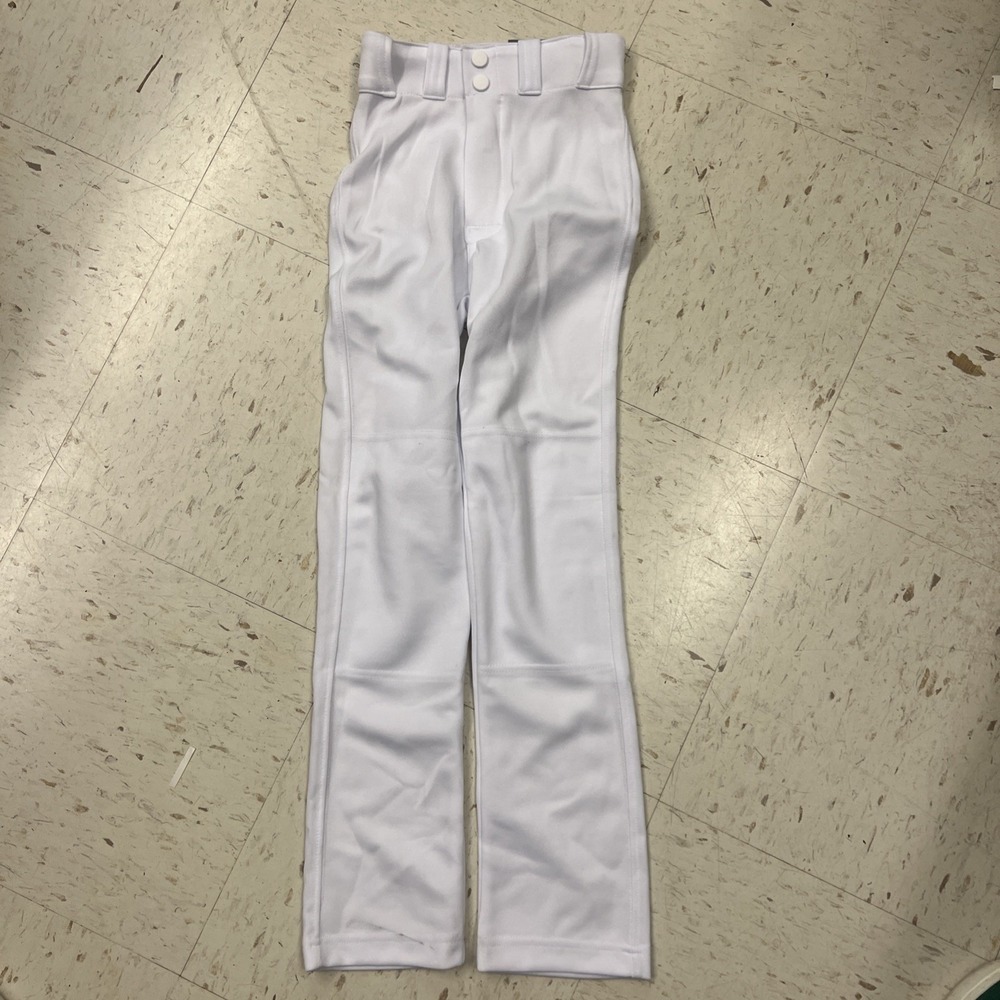 Easton Pro Pull Up Baseball Pants, White (X-Small) 20"-22"